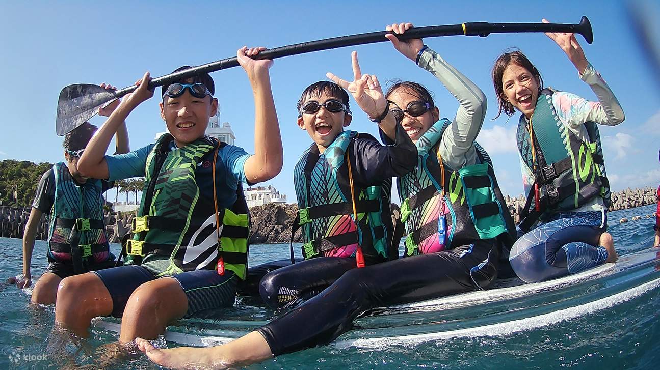 Activités nautiques à Nanfangao Dofu Cape (expérience SUP/plongée avec tuba/autres expériences d'activités nautiques)